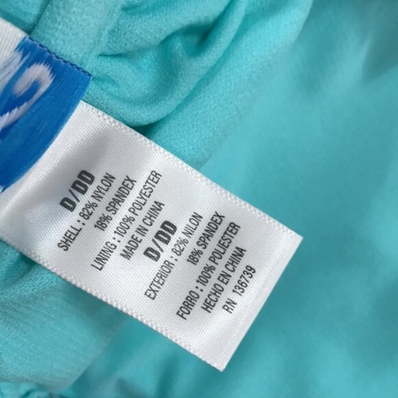 California Waves Floral-Print Swim Bikini Top - Picture 10 of 10